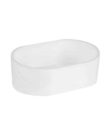 Plastic Oval Bird Feeding Bowls - Pack Of 10